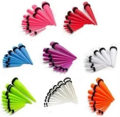 Rozpychacz taper - komplet 9 sztuk niebieski (1,6-10 mm) - RZT02