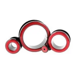 Tunel akrylowy czerwony odkręcany - PT-010