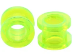 Tunel akrylowy przezroczysty odkręcany żółty - PT-073