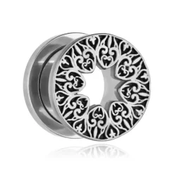 Tunel ażurowy - srebrny - PT-014