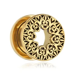 Tunel ażurowy - złoty - PT-014