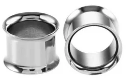 Tunel klasyczny srebrny siodłowy - PT-004