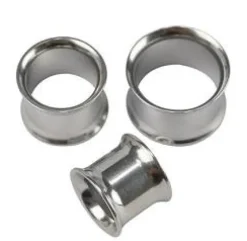 Tunel klasyczny srebrny siodłowy - PT-004