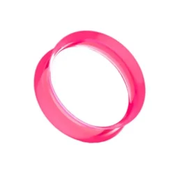 Tunel silikonowy różowy siodłowy earskin - PT-001