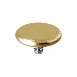 Tytanowa nakrętka - dysk - złoty - TNA-003