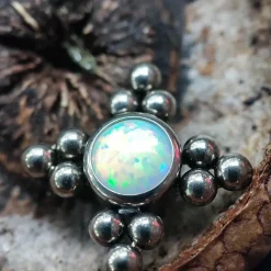 Tytanowa nakrętka - ozdobna - TNA-032