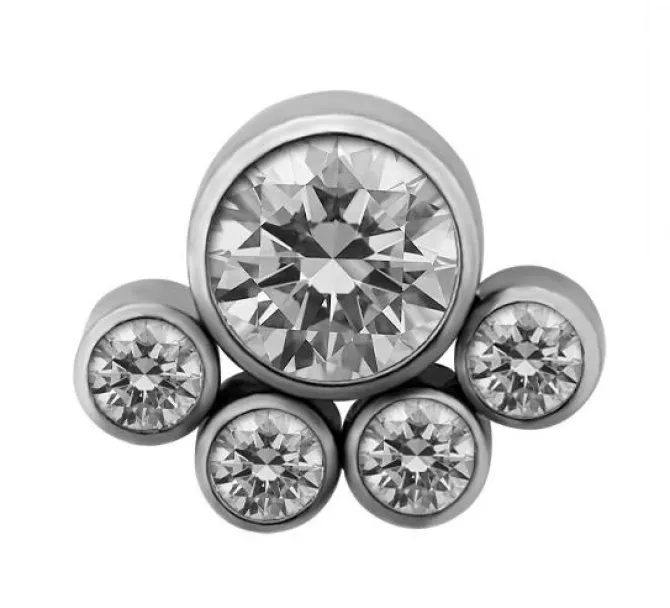 Tytanowa nakrętka - ozdobna - TNA-048