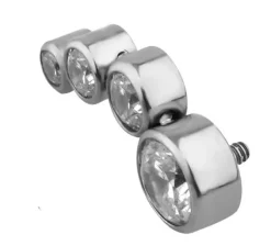 Tytanowa nakrętka - ozdobna - TNA-051