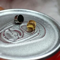 Tytanowa nakrętka srebrna dysk - TNA-023