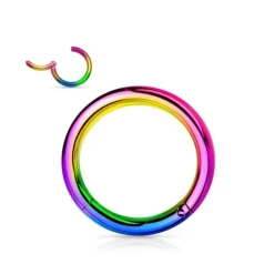 Tytanowe kółko CLICKER - kolorowe - TK-001