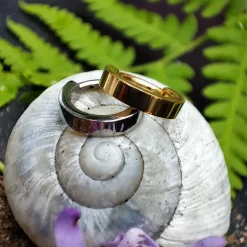 Tytanowe kółko clicker srebrny - TK-042