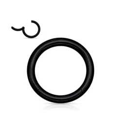 Tytanowe kółko czarne segment CLICKER - TK-001