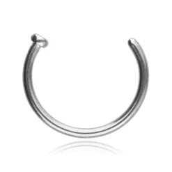 Tytanowe kółko do nosa - TN-014