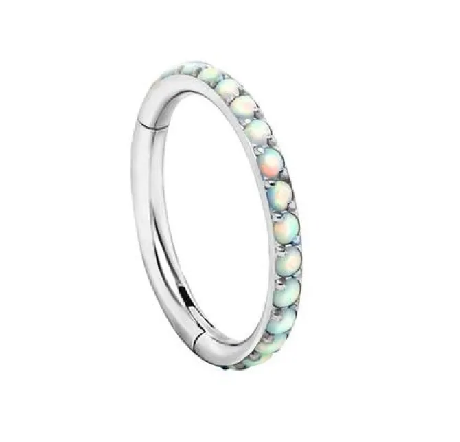 Tytanowe kółko ozdobne CLICKER - OP18 - TK-035