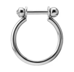 Tytanowe kółko ozdobne PREMIUM CRYSTALS - TK-044