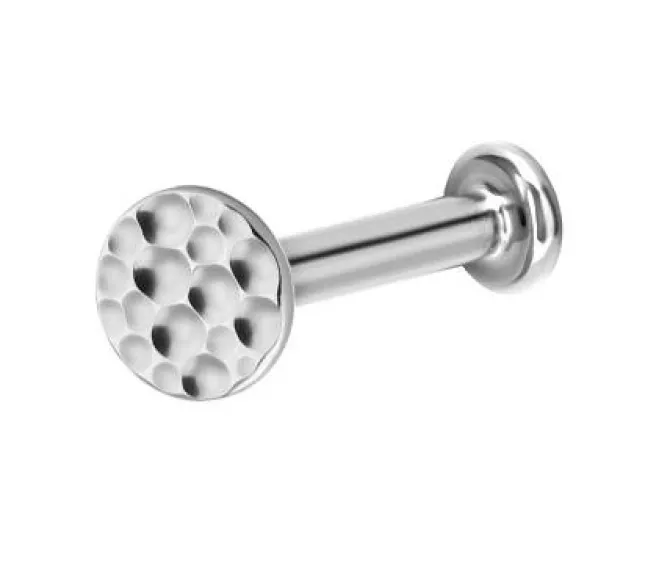 Tytanowy labret ozdobny - TGW-013